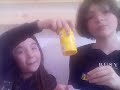 toxic waste challenge w/ my sister!! sooo sour😰