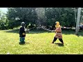 Tally vs Malcolm, Rapier Tourney, Southern Region War Camp East Kingdom SCA 6.2.24