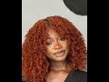 YANKY TWIST CROCHET BRAIDS ( new method) *ginger