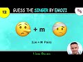 Guess The Singer by Emoji...!
