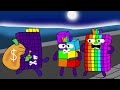 Give Up The Robbers Numberblocks Fanmade Coloring Story