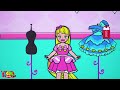 [🐾paper dolls🐾] Rich Stepmother and Daughter Rapunzel Family | Rapunzel Compilation 놀이 종이