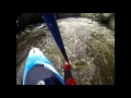 White water kayaking the upper Kangaroo River at 1.5m