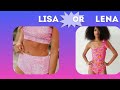 LISA OR LENA | Summer Edition-Food, Drinks, Beaches, Summer Activities