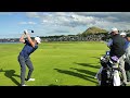 Rickie Fowler and Justin Thomas play North Berwick West Links 08 July 2024