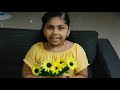 How to make a Paper Flower | DIY Paper Craft | Paper Flower idea | Sunflower