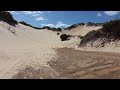 Giving the Jeep a go on the sand