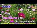 Karaoke Thơ Tình Cuối Mùa Thu Song Ca | Bạch Duy Sơn