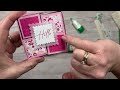 Roll up box table decoration | Xmas Table decoration | Kerry's Cards UK