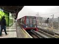 trains at stratford (DLR, tube, national rail, TFL rail and London overground)