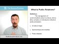 Marketing - What is Public Relations?