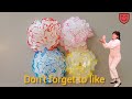 how to make flowers with tissue paper/very easy Tutorial