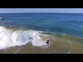 Bodyboarding at Knights Beach 2017 captured by Drone