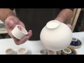 Crystalline Pottery - How to prepare a piece for glazing by Adam MacMillan