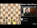 7 BEST Queen Sacrifices In Chess History!