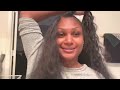 The Best DIY Sew In Technique For Thin Edges + Fine Hair| Easy| Middle Part| Leave out|