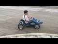 turn 4 wheels .electric 775  bike go kart casero