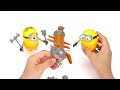 DESPICABLE ME 4 Toy Collection Unboxing ASMR 🍌Mega Minions Transformation Chamber Playset 🎁 Lego DM4