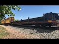 BNSF Manifest through Boulder, CO with three GEVOs on point