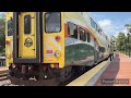 Amtrak + Sunrail Railfanning In WinterPark w/ crazy Hornshow from April