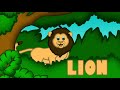 Learn Spelling for Kids - Learning to Spell Animals - Wild Animals for Children to Learn in English