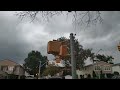 Severe Thunderstorms approach NYC from NJ