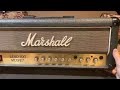Unboxing - Marshall Mosfet Lead 100 - Solid State JCM800?