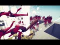 100x CLUBBER ARMY vs 3x EVERY GOD - Totally Accurate Battle Simulator TABS
