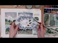 Make Your Own Moody Vintage Art | Watercolor Painting for Beginners