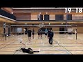 (Volleyball game) Fast attacks are too strong