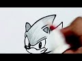 Super Sonic Drawing || How to Draw Super Sonic