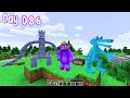 100 DAYS as RAINBOW FRIENDS in Minecraft!