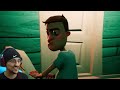 ESCAPE HELLO NEIGHBOR PRISON: FGTEEV ACT 2 - Roller Coaster, Shark & Doll House (Full Game Part 3)