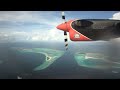 Maldives Seaplane (St. Regis Maldives Vommuli Resort to Malé) 10X Timelapse