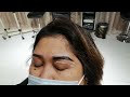 How to do eyebrow using Bleaching powder