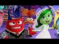 Inside out 2 Movie. The Wedding of Anger and Disgust. The New Emotions are celebrating with them✨😍