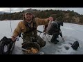 CATCH & COOK!! FAST ACTION on the ICE for RAINBOW, CUTTHROAT, and BROOK TROUT!!