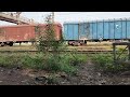 Double engine Ke sath load ko khichta huaa | Indian railways Goods train #Wag5 #shorts