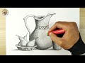 how to draw | how to draw still life | easy drawing | pencil drawing  رسم سهل | رسم طبيعة صامتة