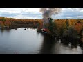 Fire on the lake - DJI spark