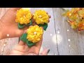 🌻How to make Fabric Flowers🌻|Easy DIY Ribbon Flowers|Handmade Flowers|Hand Embroidery designs