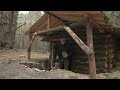 Dugout shelter, My daily routine in forest, solo building