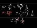 Centripetal Acceleration & Force - Circular Motion, Banked Curves, Static Friction, Physics Problems