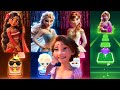 Moana How Far I'll Go | Elsa Let It Go | Anna Do You Want to Build a Snowman | woo I see the light