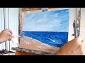 Palette Knife Oil Painting | Falmouth, Cape Cod | Part 1