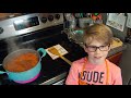 Riley Makes Lava Soup