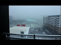 2014/07/08　台風8号　宜野湾市　16：30現在