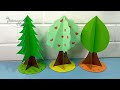 Cara Membuat Pohon Dari Kertas || SBDP Kelas 1 Tema 7 || Pohon Kertas 3 Dimensi