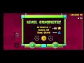 Playing geometry dash