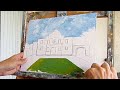 Palette Knife Oil Painting | The Alamo | Part 1